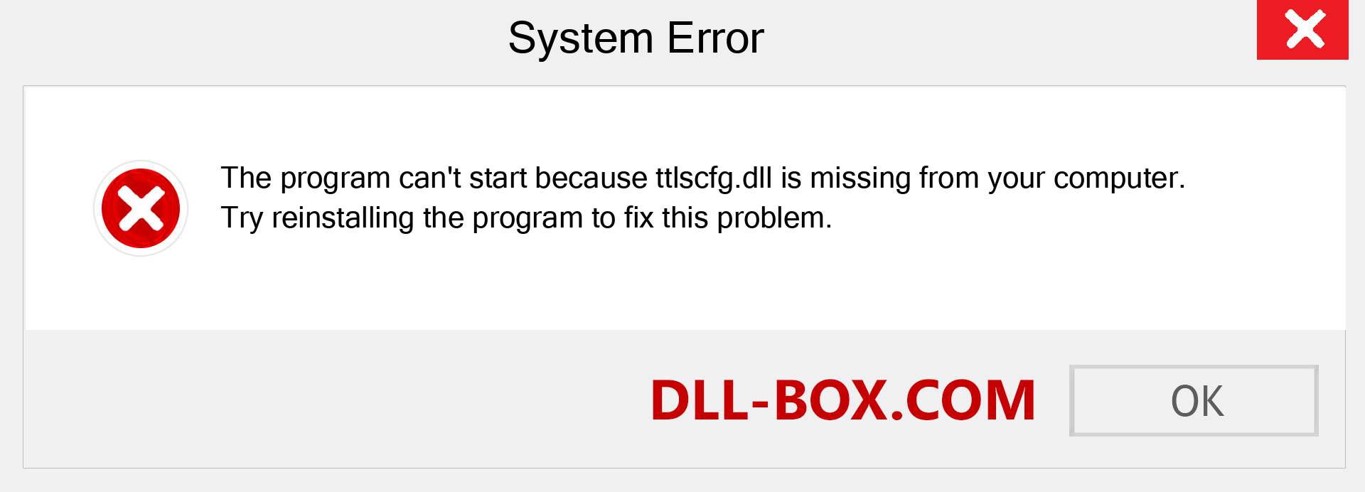  ttlscfg.dll file is missing?. Download for Windows 7, 8, 10 - Fix  ttlscfg dll Missing Error on Windows, photos, images
